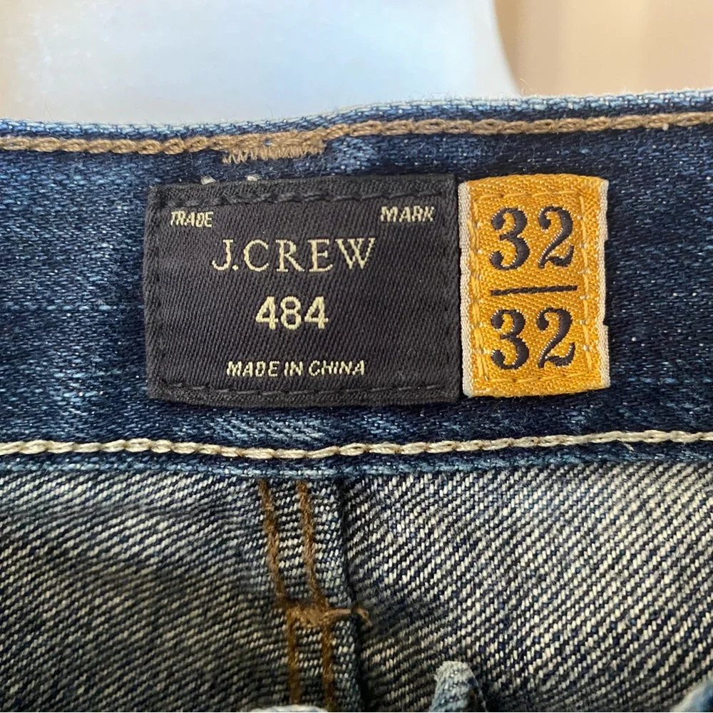 J. Crew Men's Dark Blue Slim Jeans